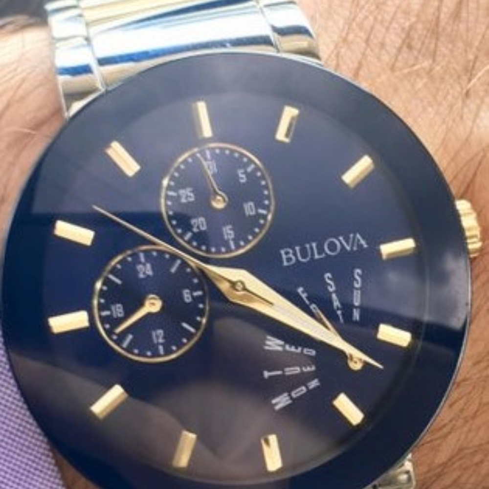 Mens Bulova "Blue Devil Watch"